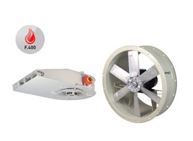 Ventiladores para Desenfumagem 400 ºC/2h - 300 ºC/2h