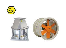 Ventiladores para Atmosferas Explosivas ATEX